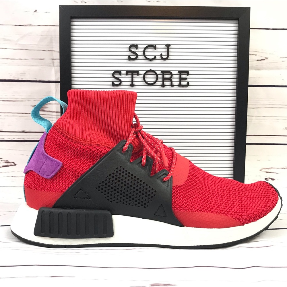 ADIDAS NMD_XR1 WINTER Men's SHOES SIZE 12 US Red